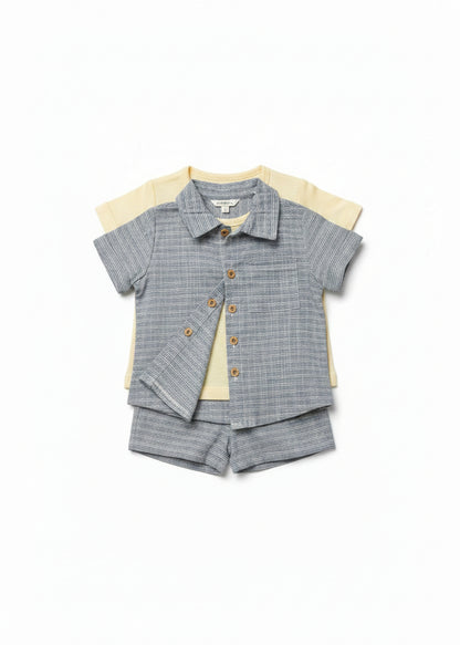 BOYS SHIRT AND SHORTS