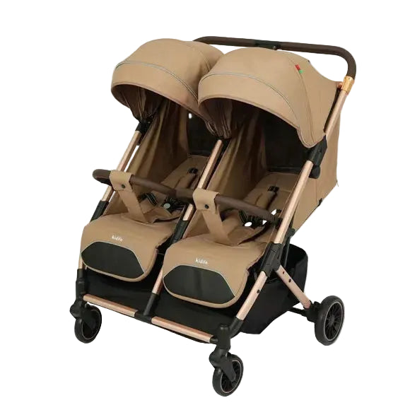 Kidilo T22 Twin Baby Stroller Side by Side in Pakistan TS-22T/12