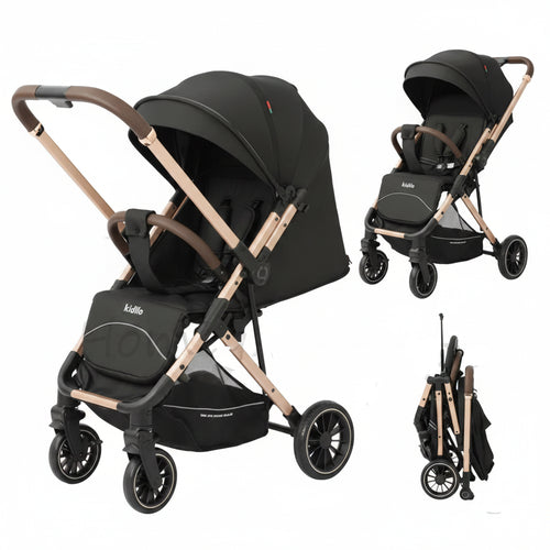 Kidilo Travel Stroller Easy Folding B2 – Lightweight Baby Pram with One-Hand Fold SF-6530-KDL/30