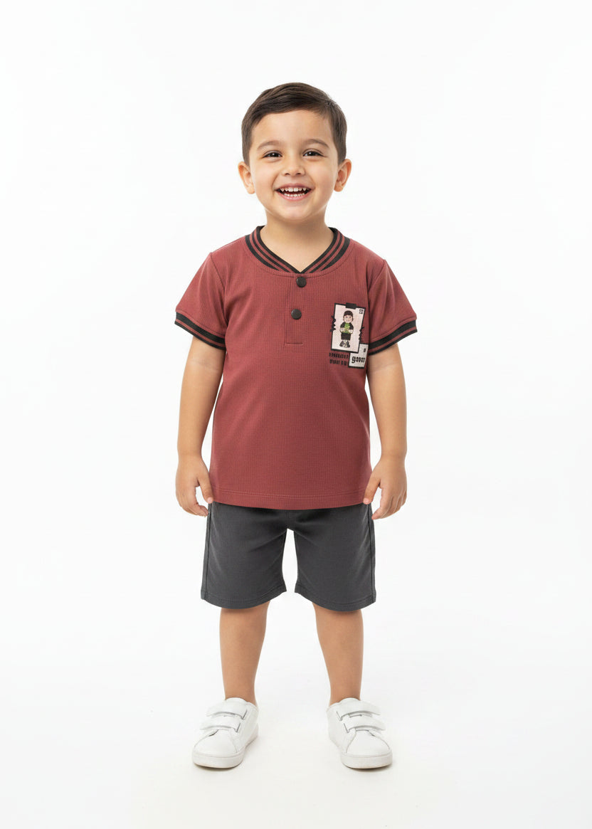 BOYS SHIRT AND SHORT