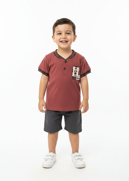 BOYS SHIRT AND SHORT