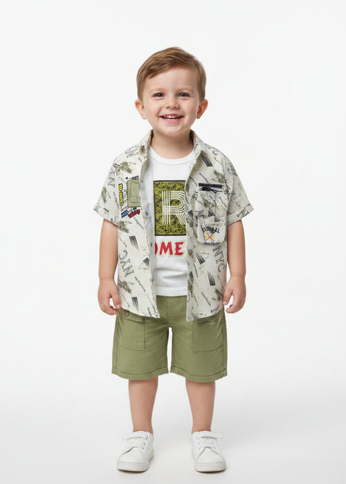 BOYS SHIRT AND SHORT