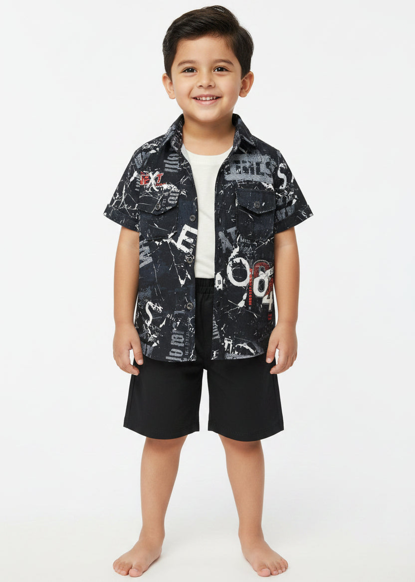 BOYS SHIRT AND SHORT