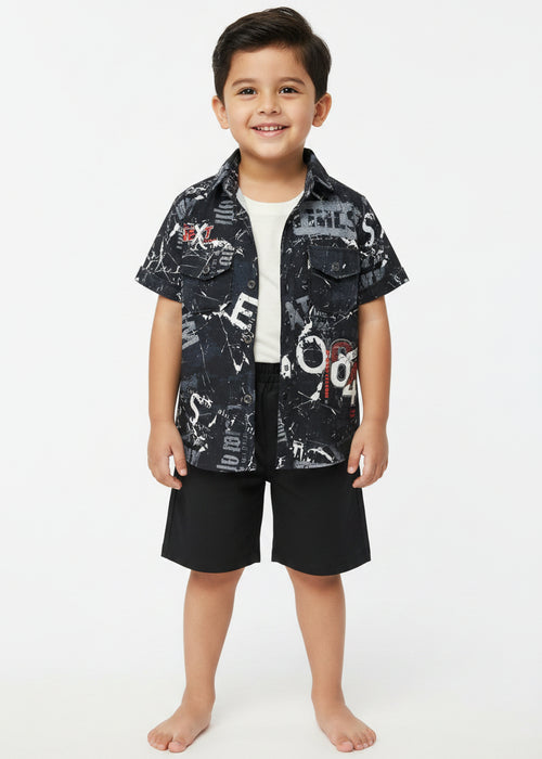 BOYS SHIRT AND SHORT