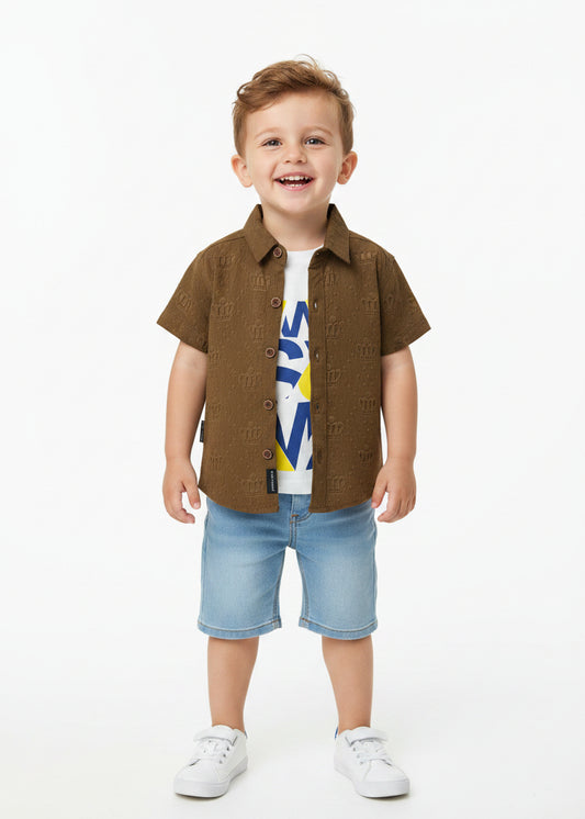 BOYS SHIRT AND SHORT