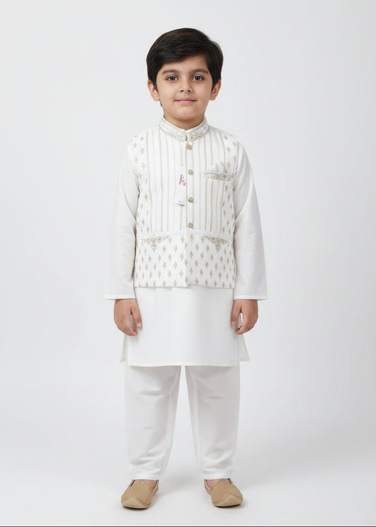 BOYS SHALWAR QAMEEZ 3 PCS