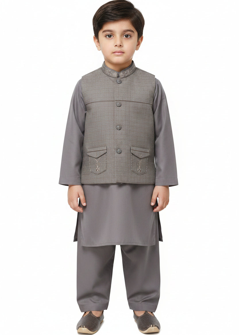 BOYS SHALWAR QAMEEZ 3 PCS