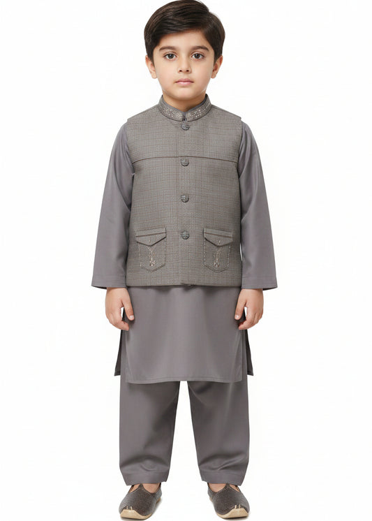 BOYS SHALWAR QAMEEZ 3 PCS