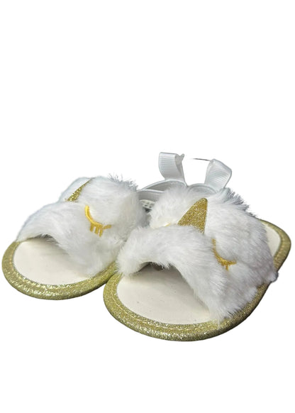 Pink Furry Unicorn Slides