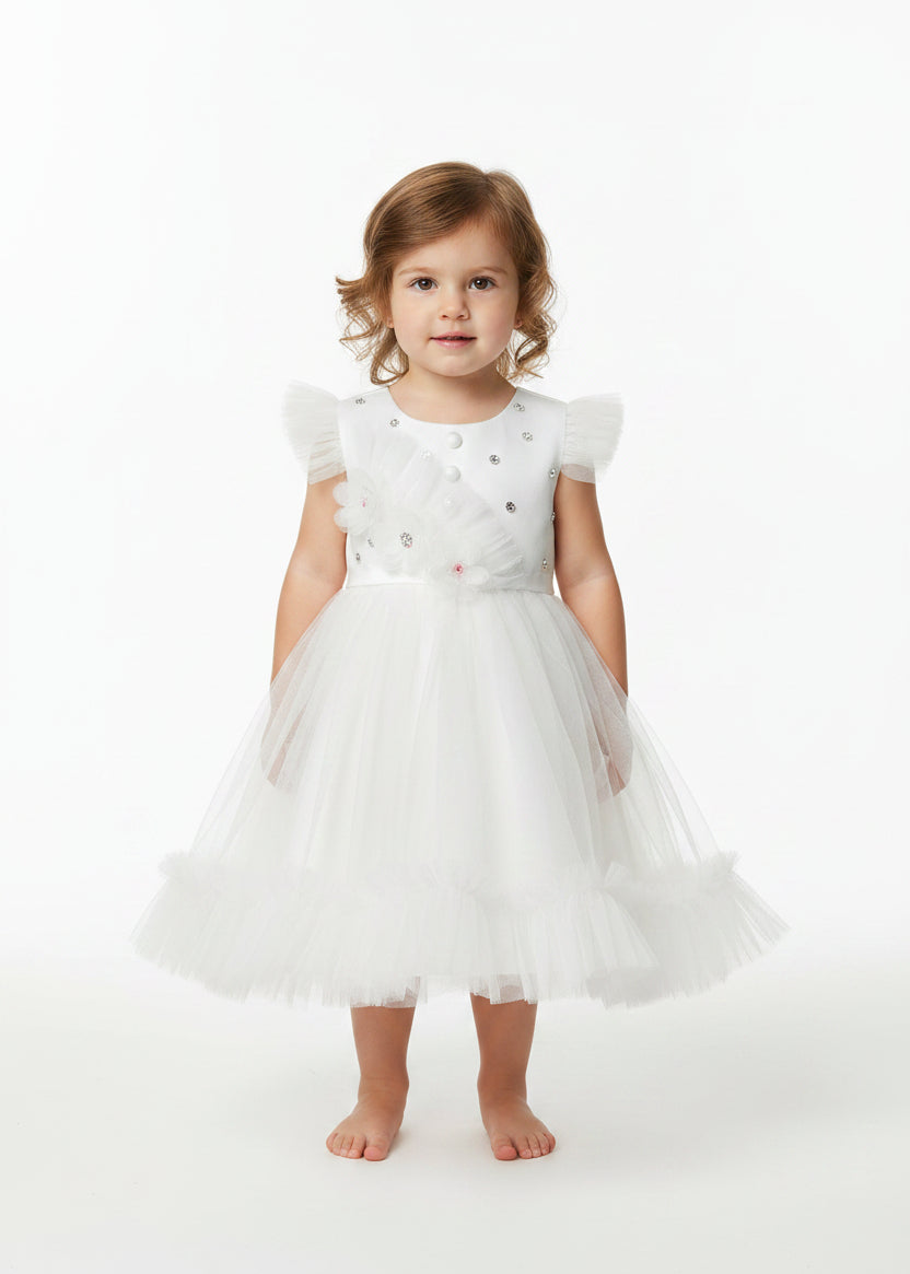 White Angelic Party Frock