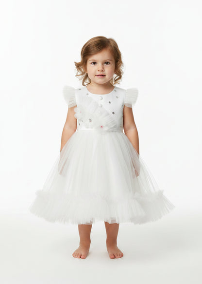 White Angelic Party Frock