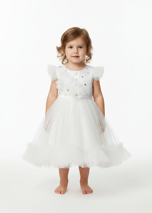 White Angelic Party Frock