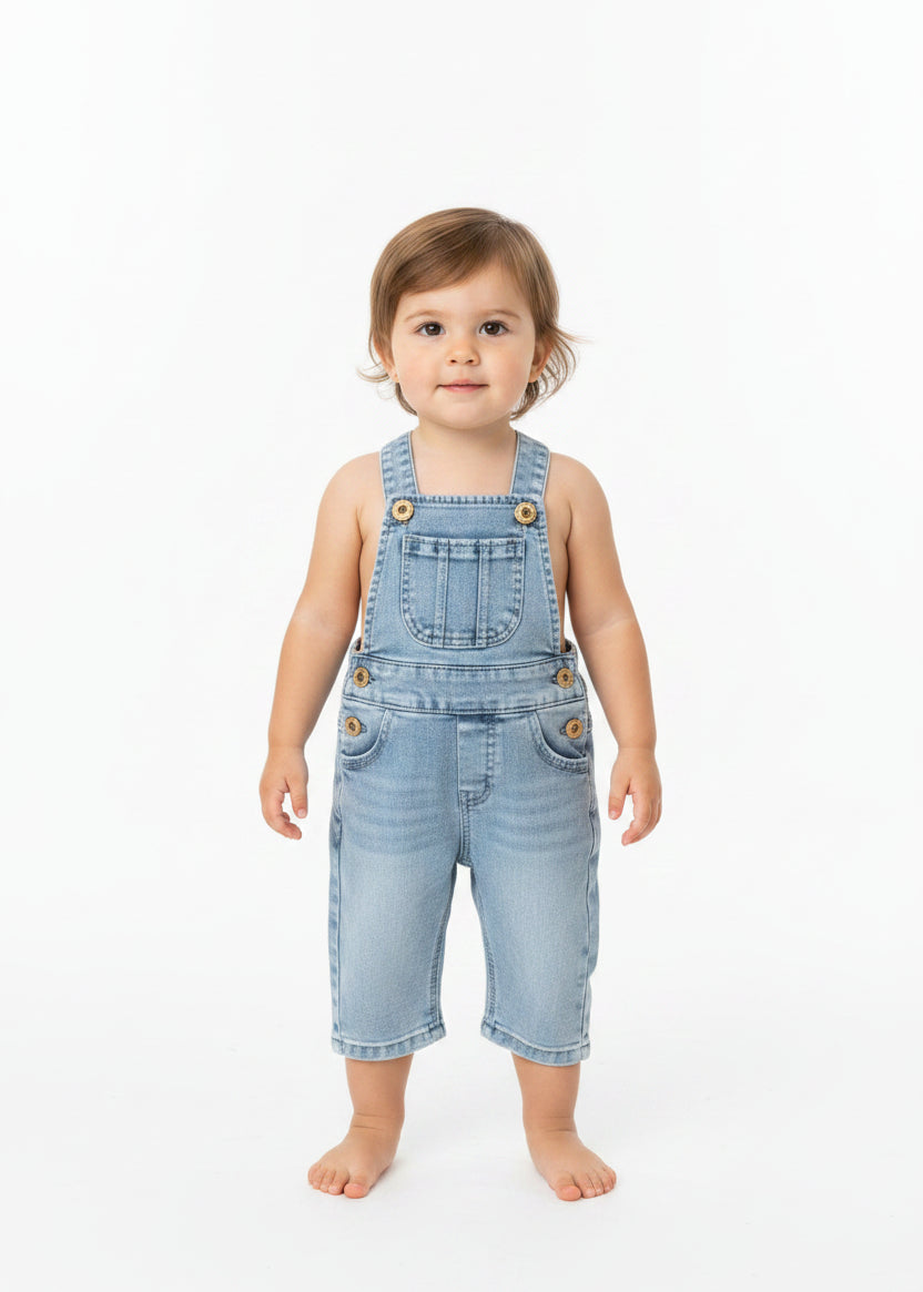 Baby Denim Dungarees