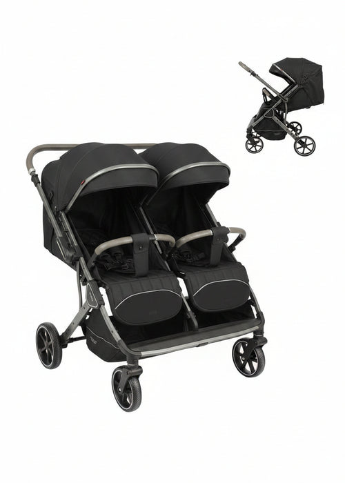 Kidilo T33 Twin Baby Stroller – Best Mother Facing Double Stroller in Pakistan