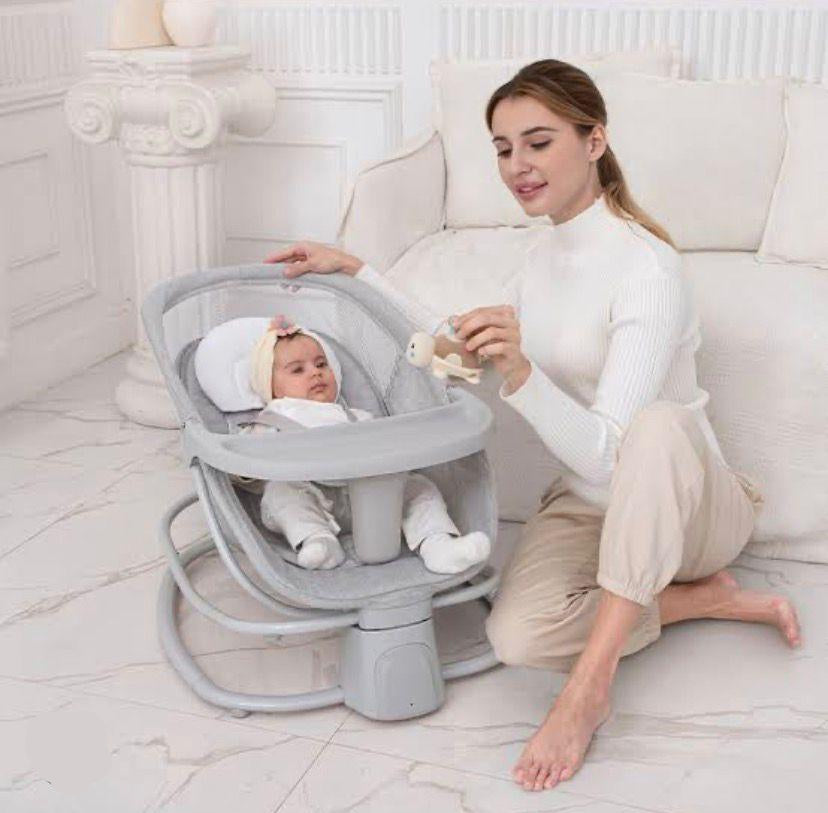 Mastela 4 in 1 Swing Electric Auto Deluxe Multi-Functional Swing with Mosquito Net