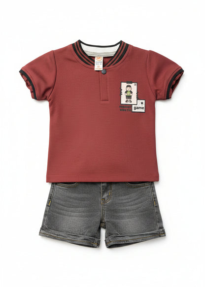 BOYS SHIRT AND SHORT