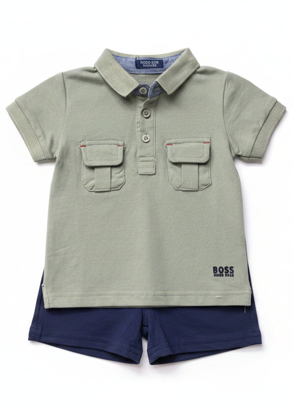 BOYS SHIRT AND SHORT