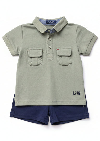 BOYS SHIRT AND SHORT