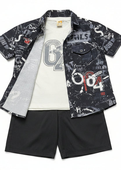 BOYS SHIRT AND SHORT