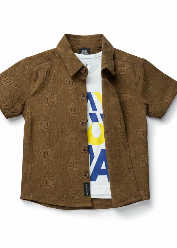 BOYS SHIRT AND SHORT